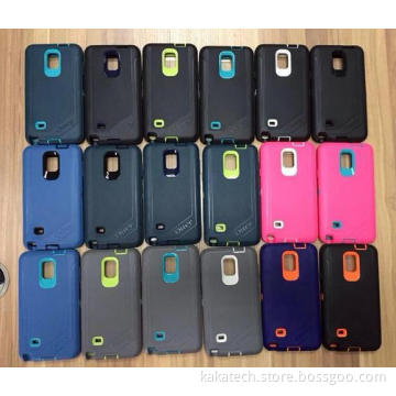 2014 TPU+PC Defender Shockproof Phone Case with Clip Holster for Note 4